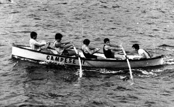 Imbarcazione di Marina di Campo - anni '70