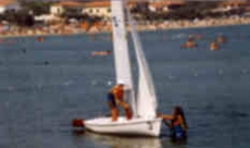 Sailing school on L'Equipe